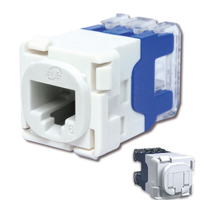 ًکیستون Cat6 UTP شاتر دار اشنایدر اکتاسی VDIB17736UWE