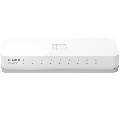 سوییچ شبکه ۸ پورت دیلینک DES-1008C