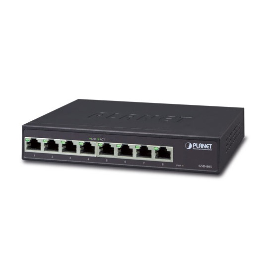 سوییچ شبکه ۸ پورت پلنت GSD-805