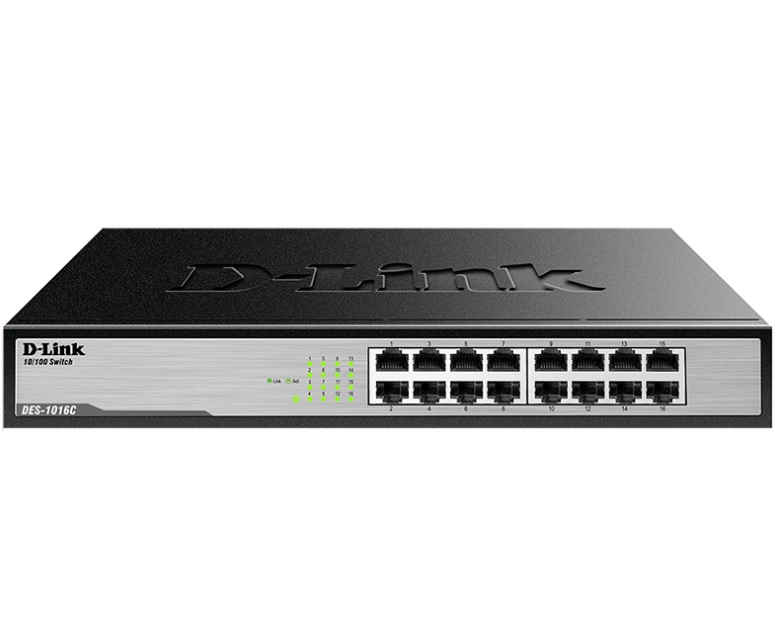 سوییچ شبکه دیلینک ۱۶ پورت DES-1016C
