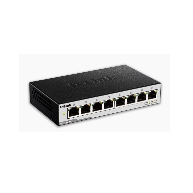 سوییچ شبکه ۸ پورت دیلینک DGS-1100-08
