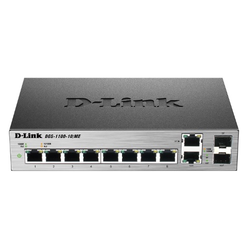 سوییچ شبکه دیلینک 8 پورت DGS-1100-10