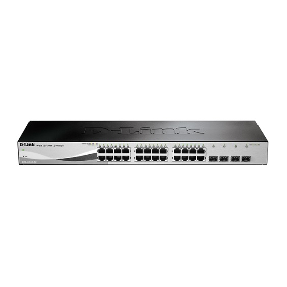 سوییچ شبکه دیلینک ۲۴ پورت  DGS-1210-28