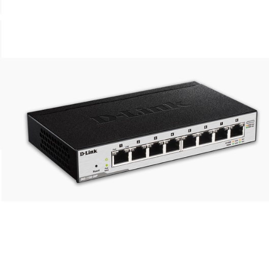 سوییچ شبکه ۸ پورت POE دیلینک DGS-1100-08P