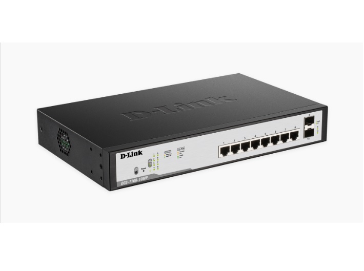 سوییچ شبکه ۸ پورت POE دیلینک DGS-1100-10MP