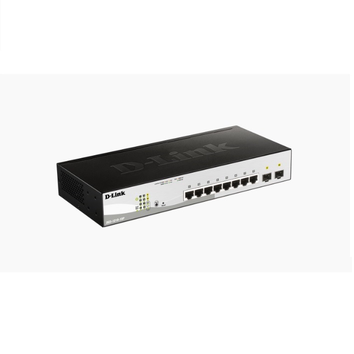 سوییچ ۸ پورت POE‌دیلینک DGS-1210-10P