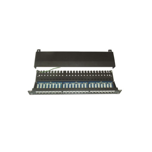 پچپنل ۲۴ پورت فلزی Cat5e STP فول FA-674EKS-248-C5e