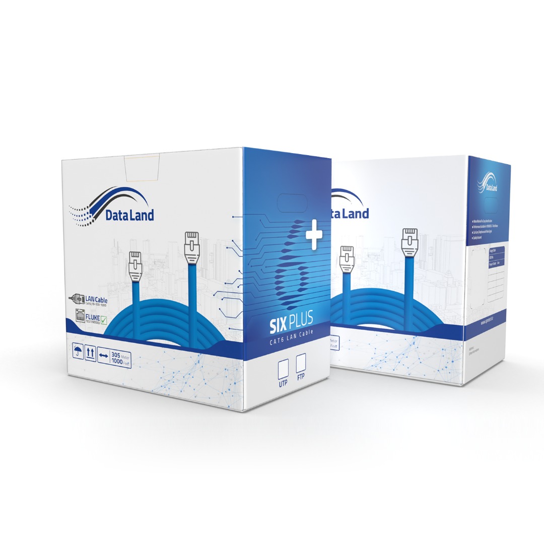 کابل شبکه Cat6 UTP دیتا لند DL6UPVCBL